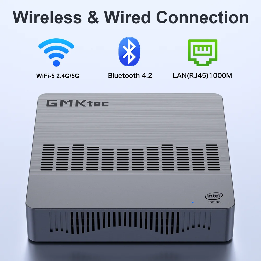 Máy tính mini Intel Celeron N4100–NucBox 8 - Ảnh 2