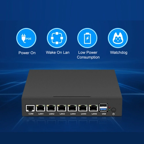 1037U 6 Ethernet LAN Router Tường lửa pfSense Desktop - Ảnh 3
