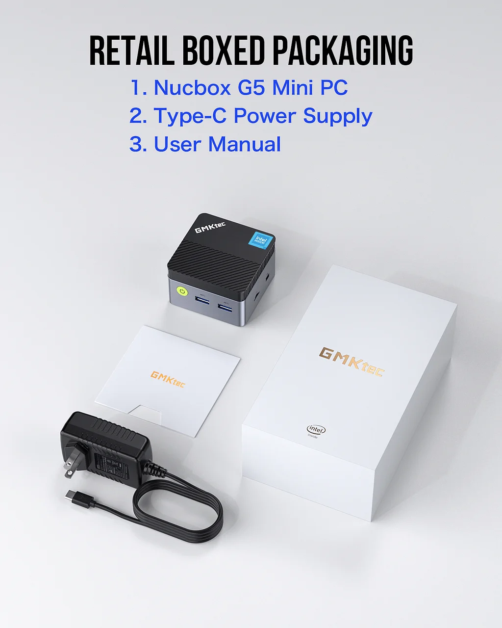 Máy tính mini Intel Alder Lake N97–NucBox G5 - Ảnh 7