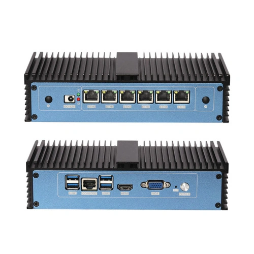 Bộ định tuyến Ethernet Intel Core/Celeron Firewall 6 Mini pc