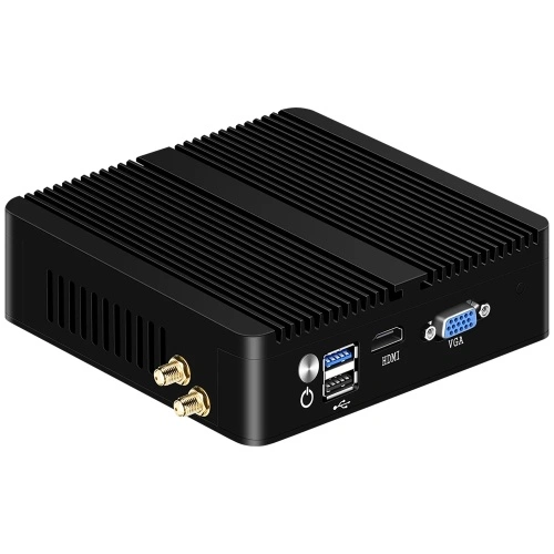 Bộ định tuyến Mini PC J1900 Tường lửa LAN 4 Gigabit