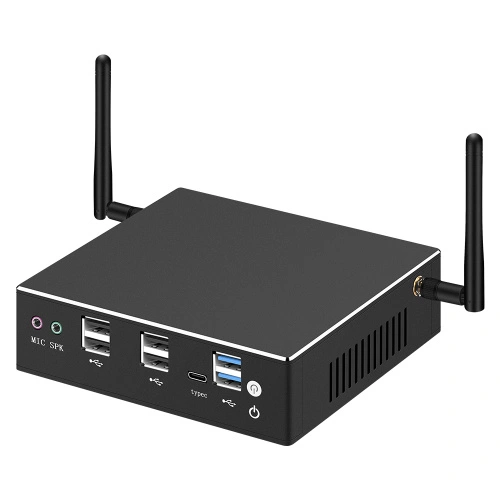 Máy tính mini màn hình kép XCY Dual LAN - Ảnh 4