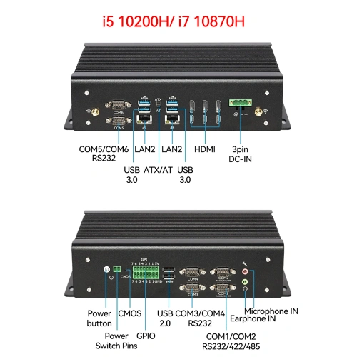 Máy tính công nghiệp không quạt i5 i7 - Ảnh 3