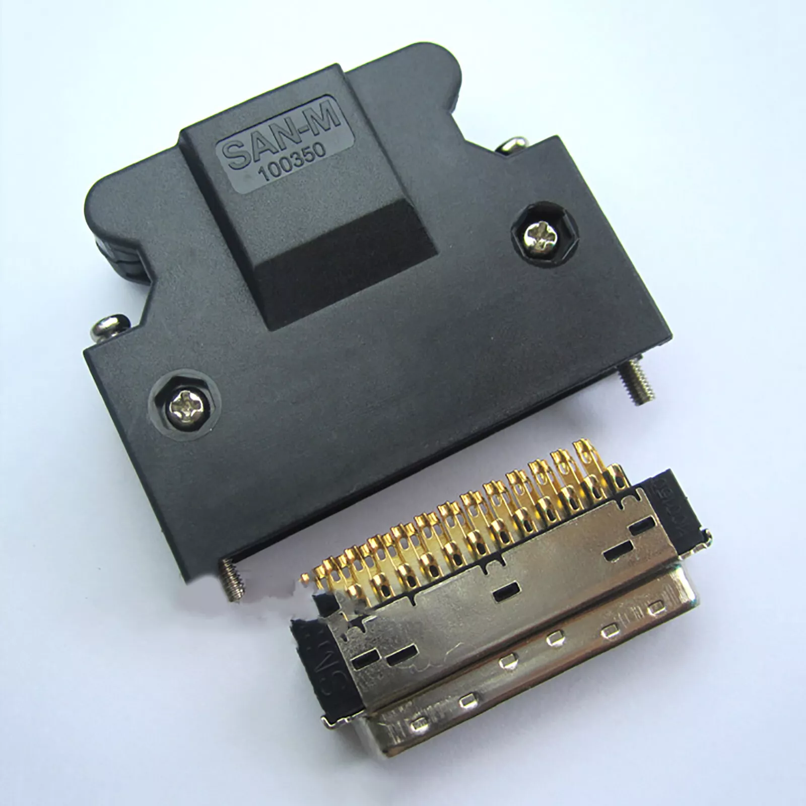 Connector SAN-100350/100150 SCSI MDR 50 Pin Male For Servo Motor I/O MR-J3CN1 Yaskawa, Delta, Mitsubishi, Panasonic - Ảnh 2