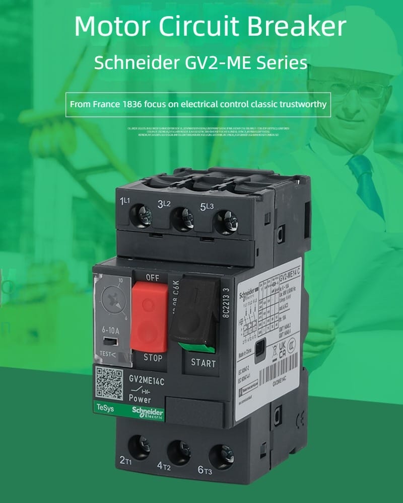 Schneider nút công tắc ngắt mạch động cơ gv2me01c/02C/03C/04c/05C/06C/07C/08C/10c/14C/16C/20c/21C/22C/32C