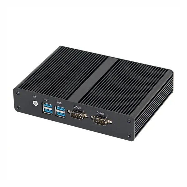 Máy tính mini không quạt với Intel 2955U Core I3 4030U, 2 x LAN, 2 x COM Dòng FMC-BM15