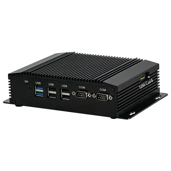 Máy tính công nghiệp không quạt với J1900/ N2920/ N3520, hỗ trợ 4G Dòng IPC-BM18