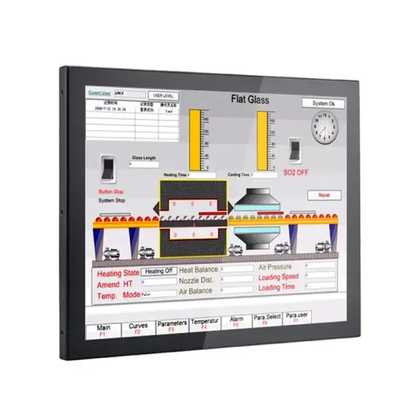 Máy tính công nghiệp màn hình cảm ứng tất cả trong một 19 inch, Intel Celeron/ I5/ I7, điện dung và điện trở Dòng TPC-PW01
