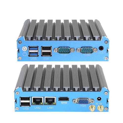 Máy tính mini công nghiệp không quạt Dual Lan và 2RS232