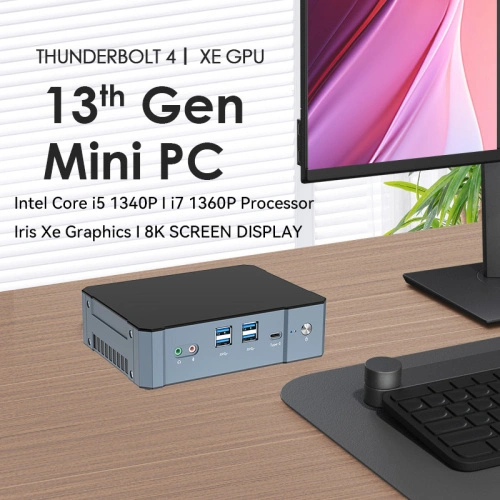 MINI PC mới nhất với Intel thế hệ thứ 13 i71360P