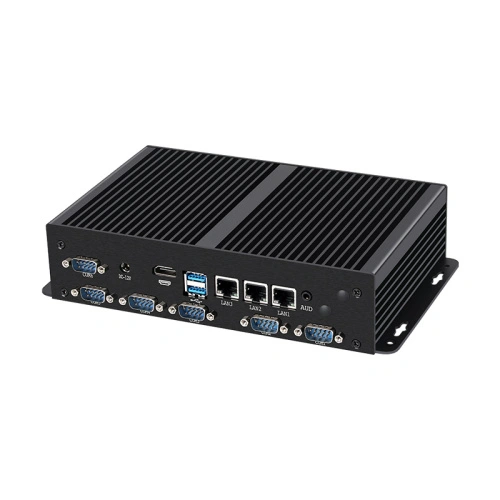 Máy tính mini công nghiệp không quạt 3 LAN