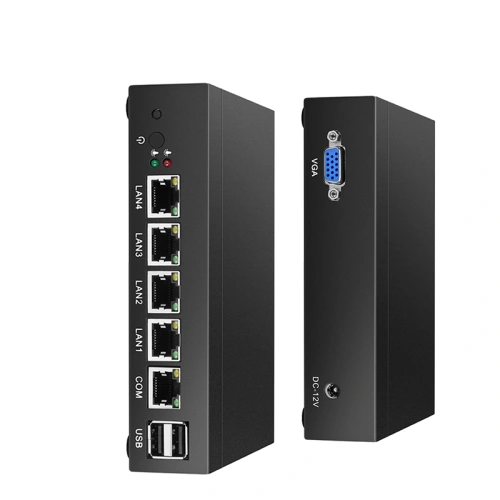 Máy tính mini không quạt tường lửa 4 LAN