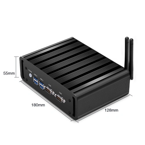 Máy tính công nghiệp i5 5200U không quạt Dual LAN