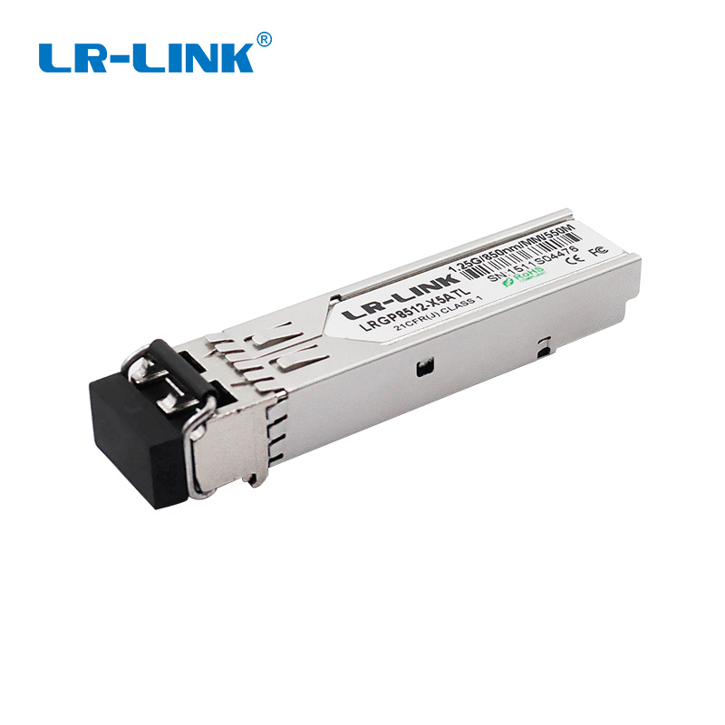 Mô-đun cáp quang Ethernet đa chế độ Gigabit SFP 850nm LRGP8512-X5ATLD