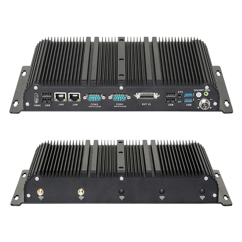 Máy tính mini công nghiệp không quạt 12V/24V/36V i7 1195G7 GPIO