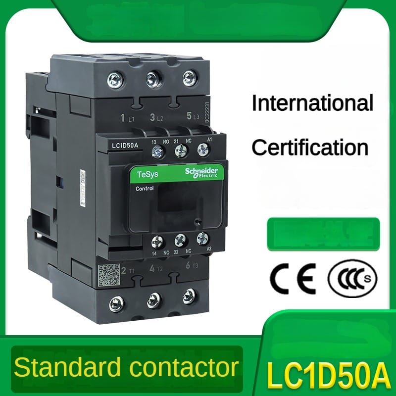 Công tắc tơ thang máy AC Schneider LC1-D50AM7C cuộn dây điện từ f7c điện áp 110V 220V