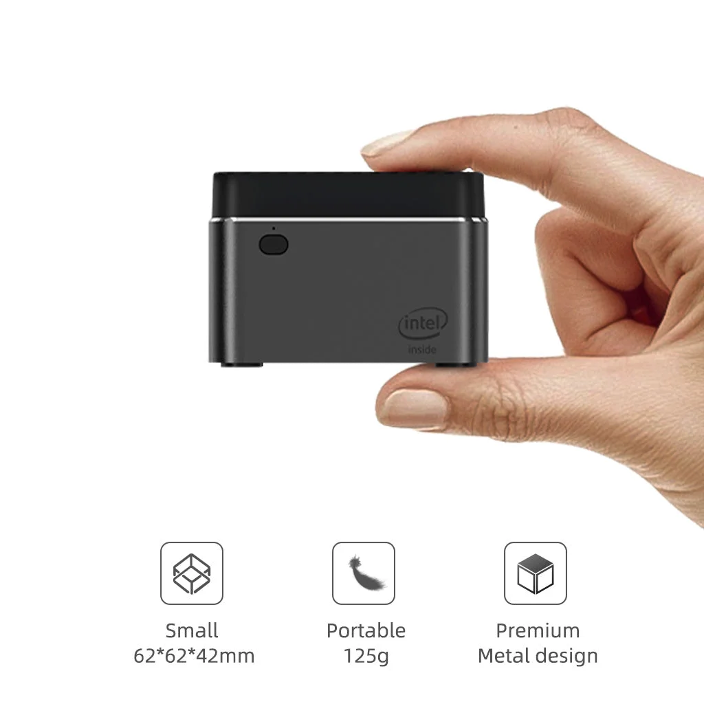 Máy tính mini Intel Celeron J4125–NucBox S (WIN 11 Home)
