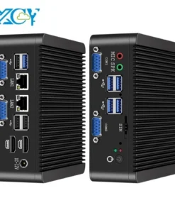 Máy tính công nghiệp mini N4000 Dual HDMI 4 cổng COM