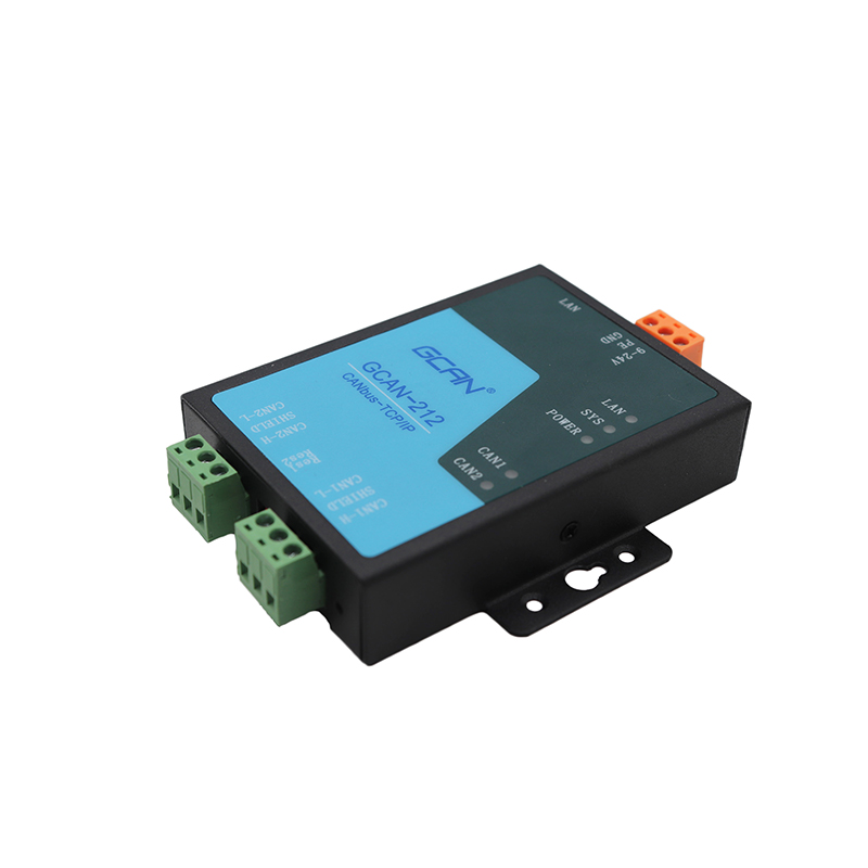 Ethernet để CAN chuyển đổi sử dụng giao diện RJ45 10/100M thích ứng Card mạng được xây dựng trong Flash lưu trữ Ethernet để CAN chuyển đổi MOD