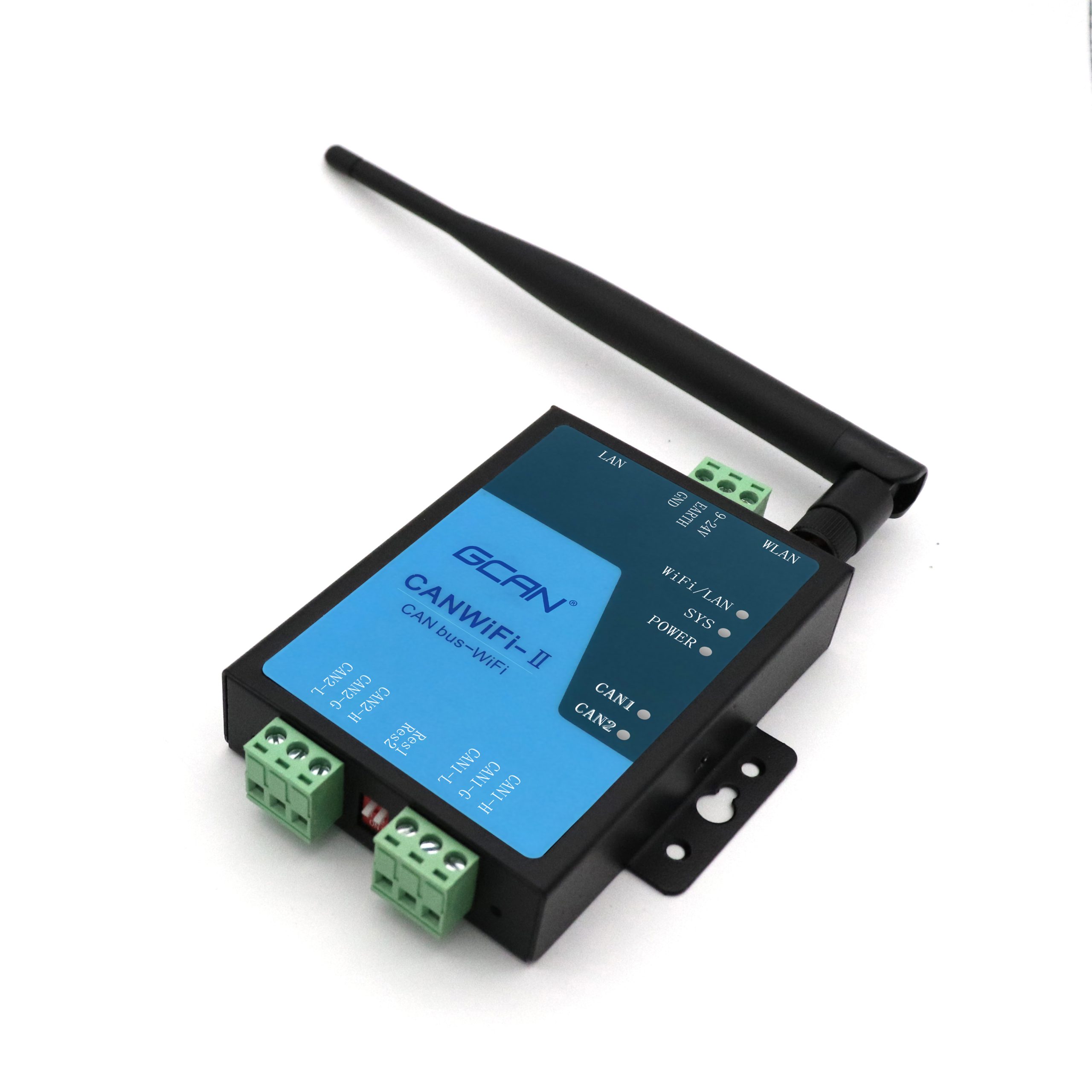 GCAN-211 WLAN to CAN không dây Router Repeater Gateway tích hợp 2 CAN giao diện mở rộng phạm vi của ứng dụng bus