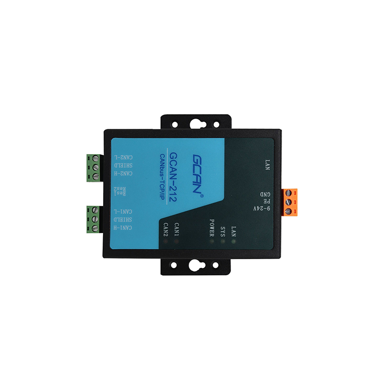 GCAN-212 Ethernet để CAN module chuyển đổi hỗ trợ 3 chế độ làm việc TCP máy chủ TCP Client UDP