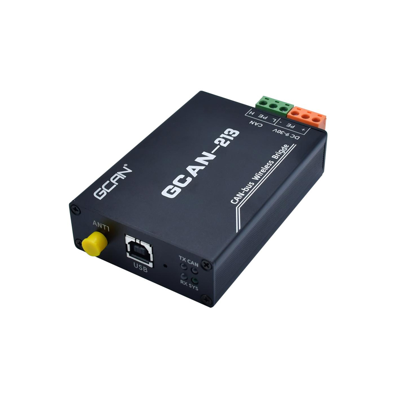 GCAN-213 CAN Bus Không Dây Cầu USB2.0 Đầy Đủ Tốc Độ Giao Diện, Tương Thích Với USB1.1, USB3.0 2.4Ghz Giao Thức Độc Quyền Được Xây Dựng Trong Ăng Ten