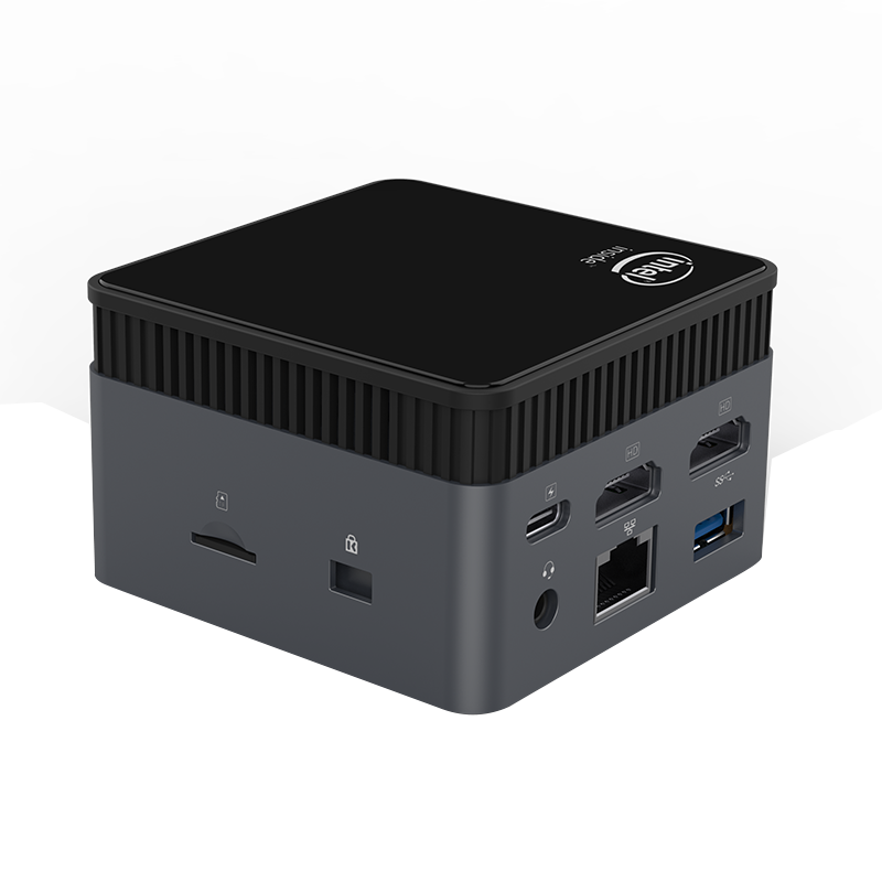 Intel N100 Mini PC 12GB RAM 512GB M.2 SSD 2.4G/5G AC Wifi Bluetooth 4.0 Gigabit Ethernet 4K UHD Windows 11