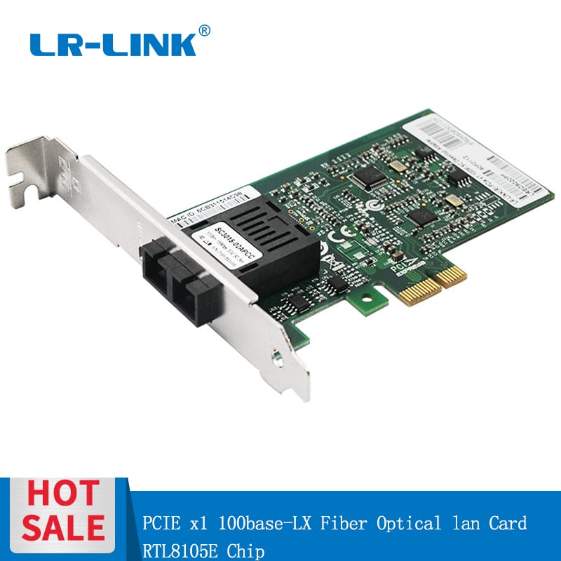 LR-LINK 9020pf 100base-lx PC máy tính PCI-Express Card mạng sợi quang Adapter Mạng Máy chủ Realtek rtl8105