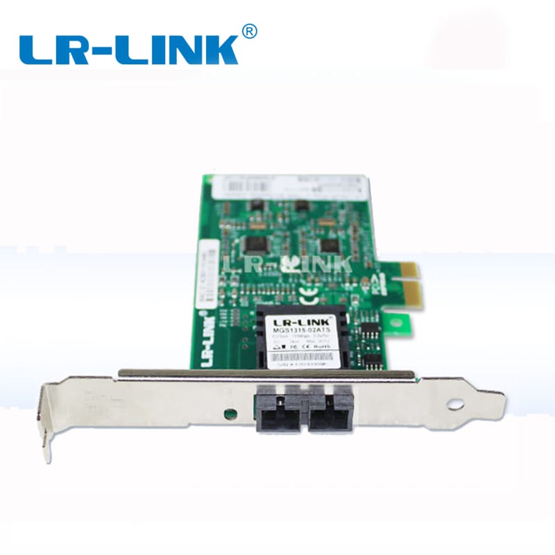 LR-LINK 9020pf-lx 100base-lx sợi quang Ethernet Lan Adapter PCI-E X1 Card Điều khiển Mạng Realtek rtl8105 PC máy tính NIC