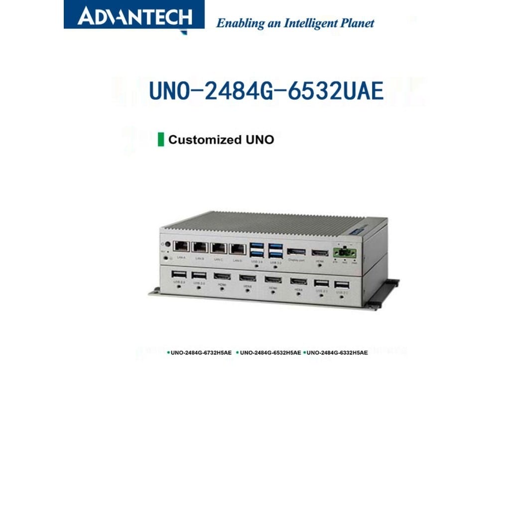 Máy Tính Công Nghiệp Hệ Thống Nhúng Advantech UNO-2484G-6532UAE I5-6300U 2.4GHz