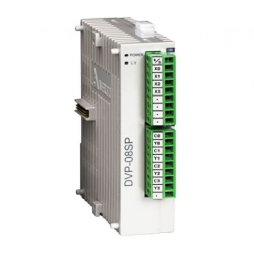 Module Delta DVP08SP11R (4 ngõ vào + 4 ngõ ra Relay)