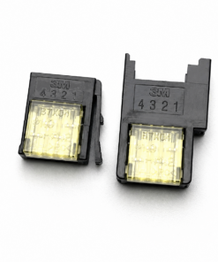 Đầu nối 3M chính hãng 37104-3122-000FL 37304-3122E-CON, đầu nối 3M 4 chân màu vàng