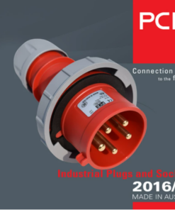 Phích cắm chống thấm nước công nghiệp PCE 415V 32A 5 chân IP67 dùng cho đầu máy xe lửa 0252-6/3252-6