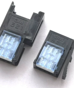 Đầu nối 3 chân chính hãng 3M 37103-2165-000FL 37303-2165-000FL, màu xanh dương.