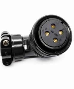 Đầu nối nguồn động cơ servo Panasonic Yaskawa Mitsubishi MR-PWCNS5 4 chân MS3108B 22-22S