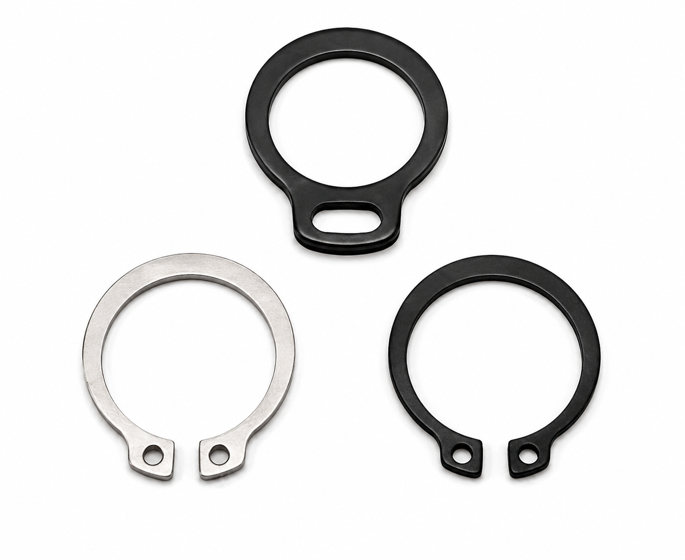 Vòng giữ trục chính hãng TBP01-8 Yiheda, Loại C, Thép lò xo tiêu chuẩn Nhật Bản, Vật liệu SUS420J2. - Ảnh 2