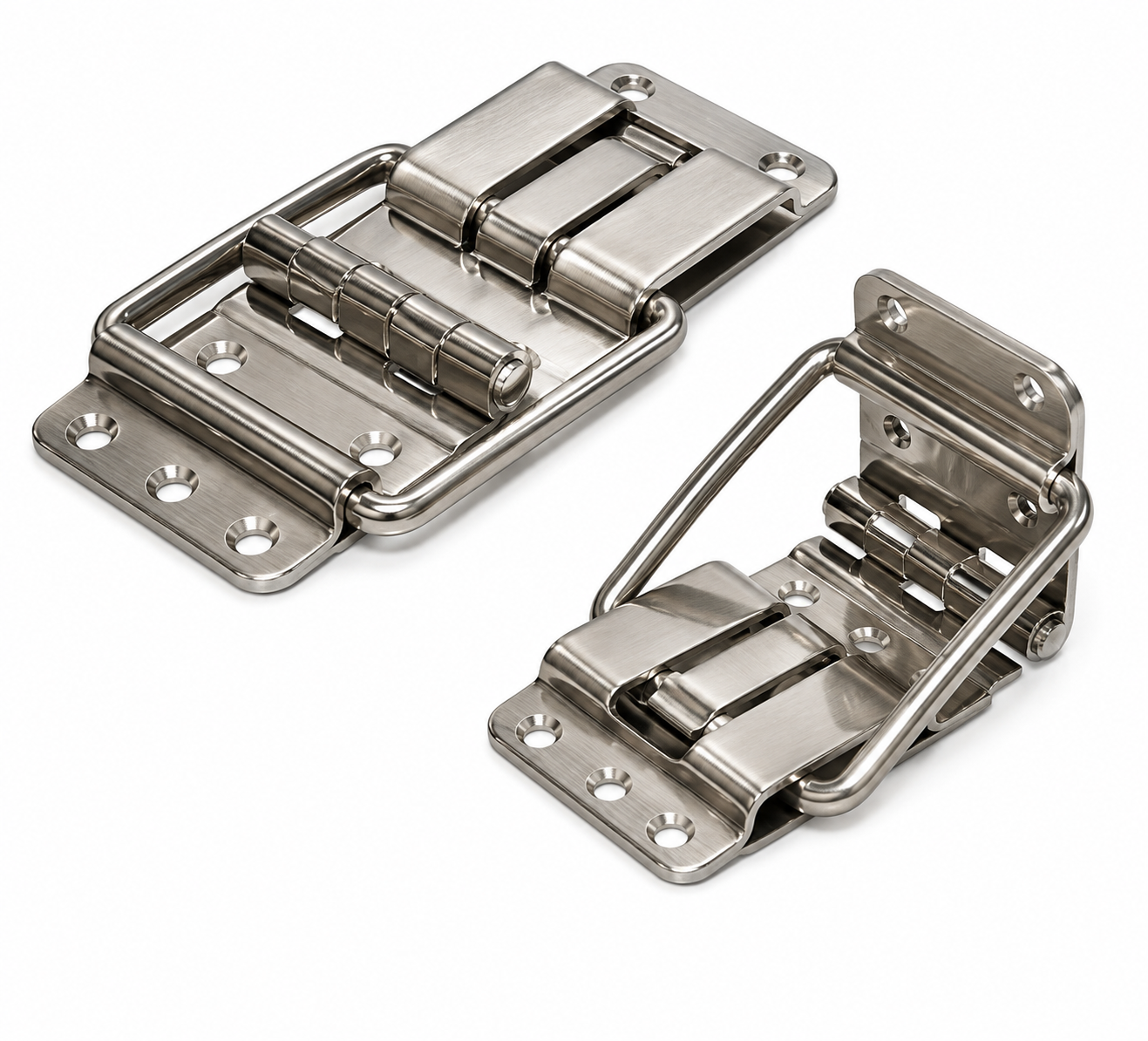 Bản lề bướm giới hạn chính hãng Yiheda HFM06-40, dạng phẳng, đa góc, kiểu dáng tùy chỉnh.