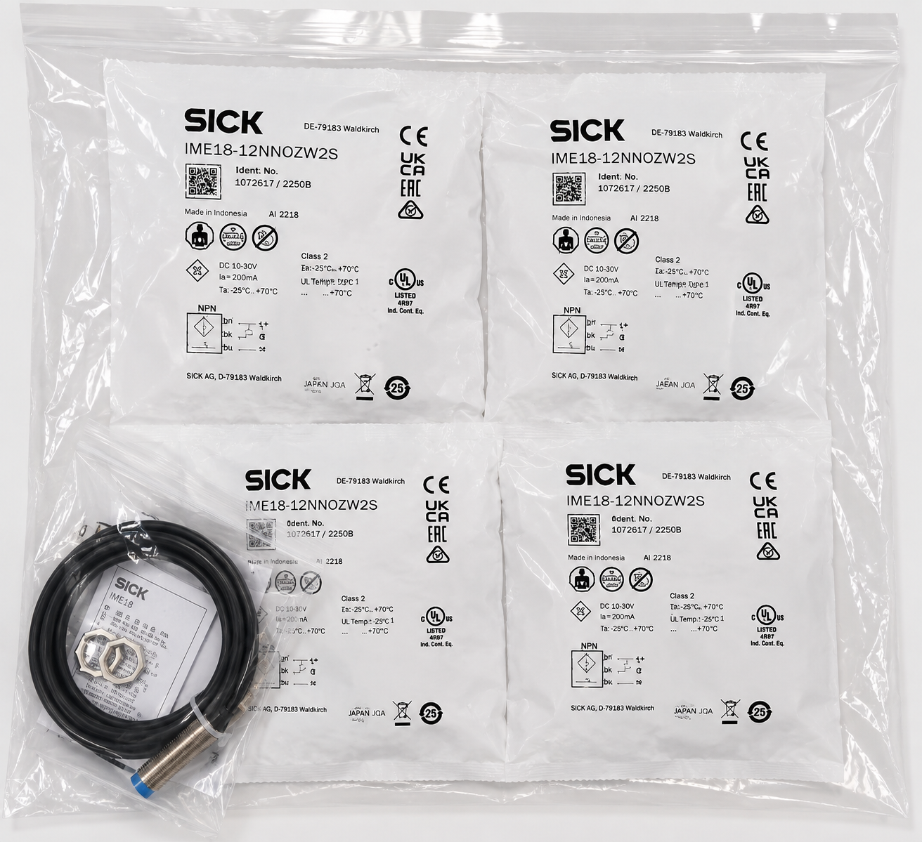 SICK IME18-08BPSZC0S BNOZW2S BNSZCOS PSZW2K NNSSZW2S NPSZ