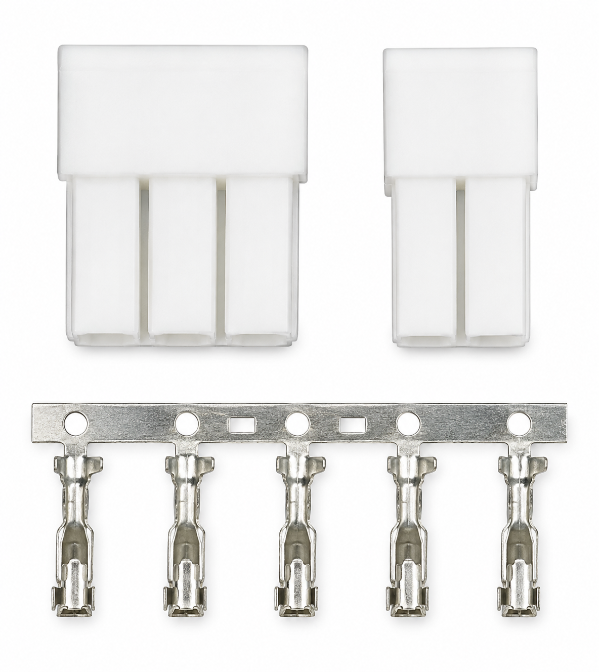 Vỏ và đầu nối JST VLP-02V/03V/04V/06V/08V/09V/12V với khoảng cách 6,2mm.