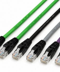 Cáp mạng công nghiệp EtherCAT chính hãng Yiheda ZKQ18-CT5E-GN-0.3