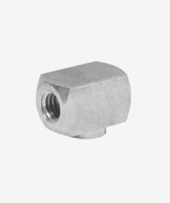 Đầu nối chân không VJ-XYD41-M5 loại chữ T kép chính xác, ren trong làm bằng đồng thau mạ niken.