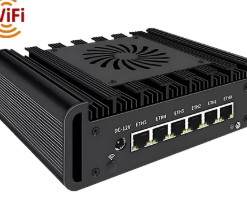 Bộ định tuyến phần mềm Core Ultra7 165H, 6 cổng mạng, máy - nhúng hiệu năng cao, máy chủ Linux PVE.
