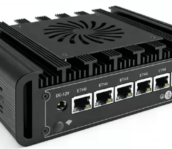 Bộ định tuyến mềm Chip Creation J6412, mạng 6*2.5G, máy - máy chủ mini IoT 4G, máy tính nhúng.