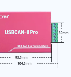 1. Tổng quan nhanh sản phẩm GCAN USBCAN - II Pro là bộ - kết nối CAN Bus trong quá trình triển khai.