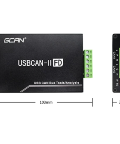 Bộ phân tích gỡ lỗi USBCAN II FD của Guangcheng - dòng USBCANFD, card giao diện CAN FD 2 kênh.