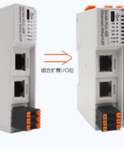 Bộ điều khiển PLC bus EtherCAT, lập trình bằng Codesys, I/O mở rộng với giao diện Ethernet CAN.