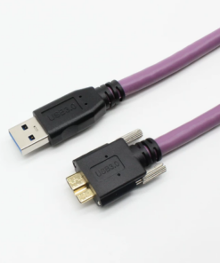 Cáp dữ liệu camera công nghiệp, USB 3.0 sang MicroB, có - cao, tương thích với Daheng và Hikvision.