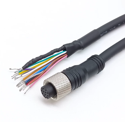 Tương thích với camera công nghiệp Cognex, cáp nguồn kích - - PWRIO - 15/10/5m, độ linh hoạt cao.