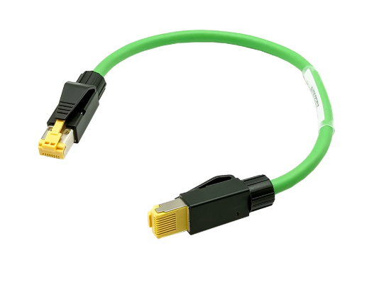 Tương thích với cáp Ethernet chuyên dụng cho động cơ servo - công nghiệp RJ45 XS5W - T421 - AMD - K