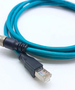 Tương thích với đầu nối DeliJ Matrix210, cáp Ethernet công nghiệp M12, cáp 4 lõi CAB-ETH-M03 M05